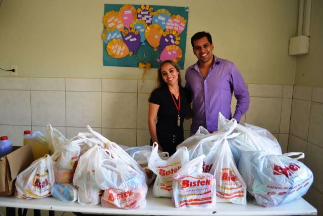 Nossa Casa recebe donativos arrecadados durante Mini Curso Sabores Bistek