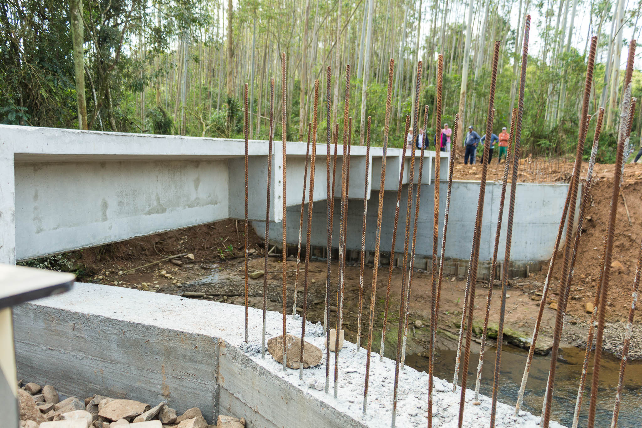 Mais Uma Ponte Concreto Armado é Instalada Na Localidade De Rio Capivaras Alto Em Lauro Müller 9187