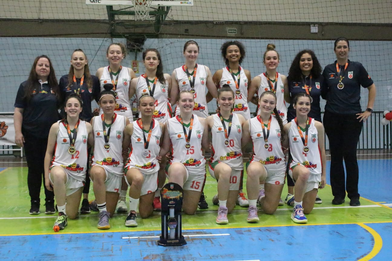 Basquete feminino de SC vence o Sub-17 do Sul-Brasileiro de Seleções