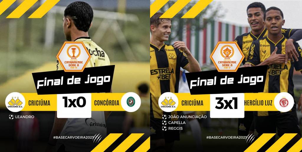 Caravaggio está na semifinal da Copa Santa Catarina Sub-21